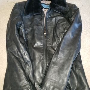 Kenneth Cole Women's Leather Jacket
